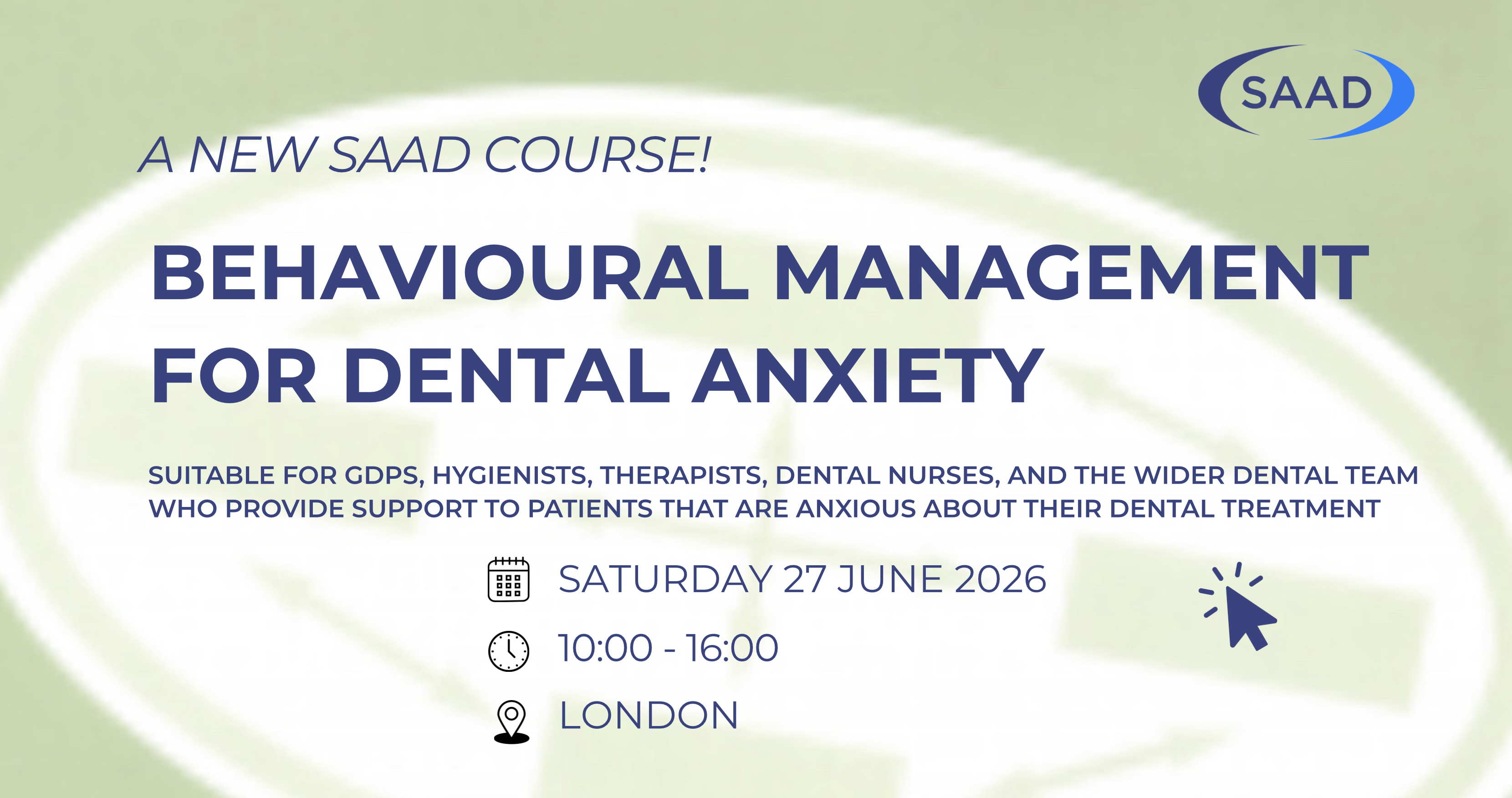 Dental anxiety course